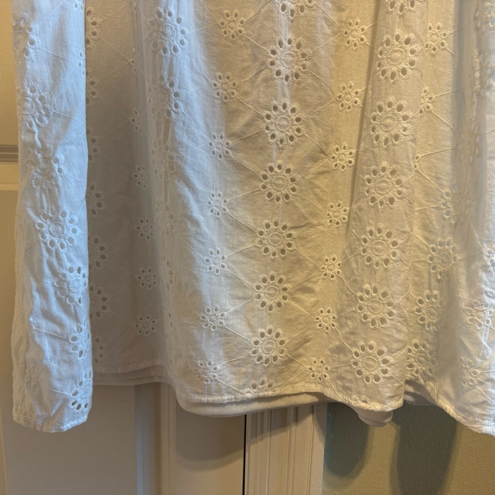 Ace by Aimee White Dress Sleeveless Sz L (10/12) - Picture 3 of 10